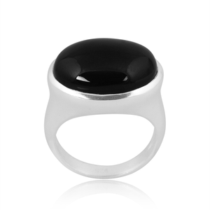 Latest Collection 925 Sterling Silver Natural <b>Black</b> Onyx Gemstone Vintage Ring Custom <b>Jewelry</b> Manufacturer - Product Image 1