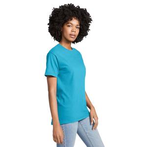 Camiseta de Algodón Ultra para Adultos, 100% Algodón, Azul, Transpirable - Product Image 3