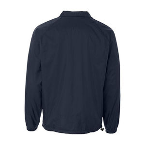 แจ็กเก็ตมีลายสีพื้นสำหรับผู้ชายแจ็กเก็ตโค้ชลายปักโลโก้ได้ตามต้องการสำหรับฤดูหนาวให้ความอบอุ่น - Product Image 6