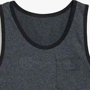 Vente directe usine – Débardeur tricoté décontracté pour homme de haute qualité, 100 % coton, respirant, écologique, séchage rapide, idéal pour la gym et l'exercice - Product Image 6