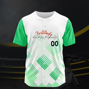 เสื้อเบสบอลสำหรับทุกเพศเสื้อเบสบอลแห้งเร็วระบายอากาศได้ดี - Product Image 1