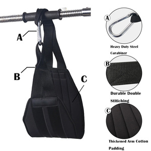 สายรัดออกกำลังกายแบบ AB Sling สำหรับฝึกความแข็งแรงของกล้ามเนื้อแกนกลางลำตัว ช่วยเพิ่มประสิทธิภาพการออกกำลังกายในยิมด้วยการดึงข้อและออกกำลังกายแบบแขวน - Product Image 4