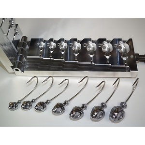 Molde de Jigging a Laser Personalizado, Molde de Jigging para Iscas de <span class=keywords><strong>Metal</strong></span> com Fio Passante, Conjunto de Molde de Jigging para Pesca com Cabeça de Jig de <span class=keywords><strong>Metal</strong></span> Fundido CNC - Product Image 6