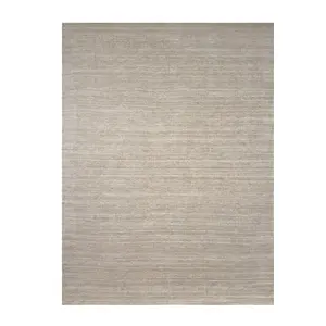 Tapis moderne en viscose tufté à la main, rectangle couleur avoine au meilleur prix, pile coupée et bouclée pour décoration de salle de prière - Product Image 1