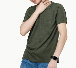 เสื้อยืดคอกลมทรงโอเวอร์ไซส์ ผ้าคอตตอนหนานุ่ม ทรงหลวม ไหล่ตก สไตล์สตรีทแวร์ คุณภาพสูง รับสกรีนโลโก้ เสื้อยืดผู้ชาย - Product Image 4