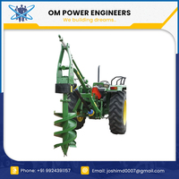 Landwirtschaft maschinen Post Hole Digger hergestellt in Indien Grubber teile zum besten Preis von Om Power Engineers