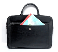 Mochila Oficina Computadora de cuero Bolsa Laptop para mujeres y hombres Cuero de vaca Laptop Mochilas Unisex