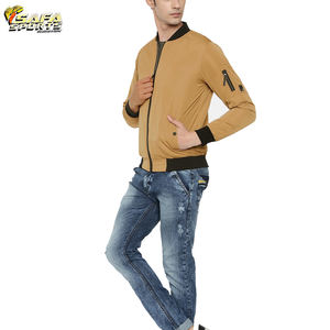 Nouveau modèle pour hommes avec veste bomber et vêtements de sport, vestes personnalisées avec logo pour hommes - Product Image 6