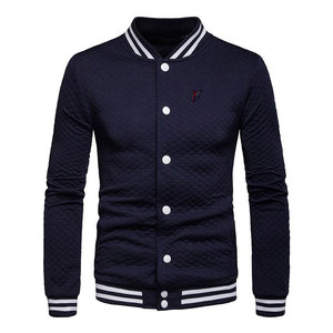 Hot Selling Men's Letterman Windproof Breathable High Street Style Winter <b>Canvas</b> <b>Jacket</b> - Product Image 1
