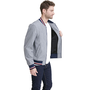 Wholesale Custom Men's Stand Collar Baseball Letterman Varsity <b>Jacket</b> Top Trending Design - Product Image 5
