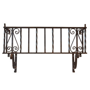 Jardinera Creativa de Estilo Hierro Negro, Jaula para Plantas, Soporte de Acero para Balcón, Ventana, Maceta Decorativa para Jardín - Product Image 6