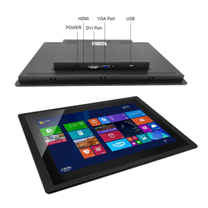 New Custom Size 18.5&quot; DVI VGA Front IP65 Waterproof Outdoor Capacitive Touch <strong>Screen</strong> LCD Display <strong>Monitor</strong> - Product Image 1