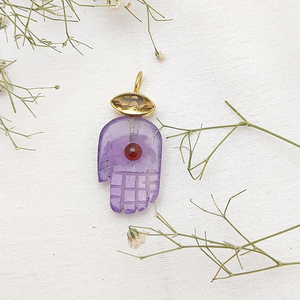 Pendentif en pierre précieuse sculptée à la main 21x14mm plaqué or 925 argent Marquise Citrine Collet Set Wholesale Jewelry Charm Gemstone Pendant - Product Image 5