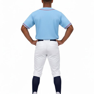 Uniforme de baseball respirant en tissu doux pour l'entraînement, imprimé par sublimation - Product Image 2