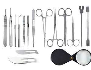ชุดกรรไกรผ่าตัดขั้นสูง38ชิ้นสำหรับชีววิทยาทางการแพทย์นักเรียนและนักวิจัยด้วยคีมมีดผ่าตัด - Product Image 6