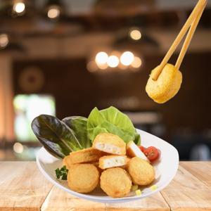 Queso Pescado Tofu Entrega rápida Hot Pot Ingredientes Congelados Calidad original Snacks Iso Certificado Fabricante de Vietnam - Product Image 1