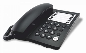 Telefono cordless Haeger con 10 memorie, nero (HG-1020) - Product Image 1