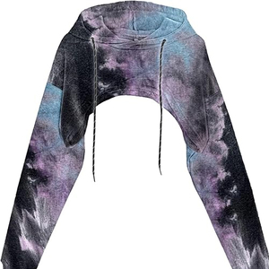 2025 Sudadera con capucha corta personalizada para Mujer | Jersey de moda de primera calidad para Fitness, gimnasio, propietarios de boutique y ropa deportiva al por mayor - Product Image 1