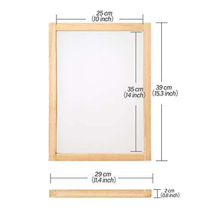 Marco de Fotos de Madera de Estilo Simple y Ecológico en Oferta, Impresión en Relieve, Forma Personalizada, Instalación de Sobremesa para Decoración del Hogar - Product Image 4