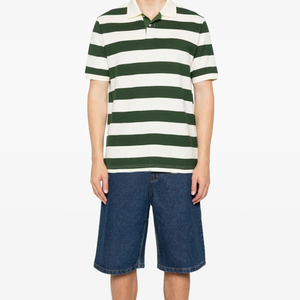 กางเกงยีนส์ขาสั้นสำหรับผู้ชายกางเกงขาสั้นผ้ายีนส์สีเข้มพิมพ์ซับลิเมชันสำหรับฤดูร้อนผลิตตามสั่ง - Product Image 2