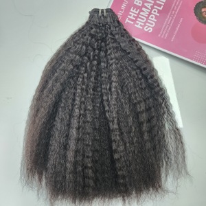 Extensiones de cabello de color natural recto Yaki cabello virgen vietnamita crudo paquetes rectos sedosos - Product Image 3