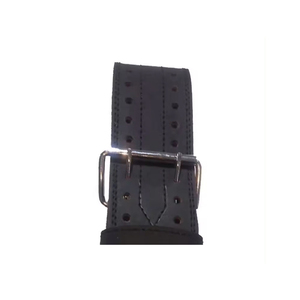 Ceinture de musculation en cuir véritable, ceinture d'entraînement de musculation, ceinture de sport, soutien lombaire, ceinture de musculation rembourrée de 4 pouces - Product Image 5