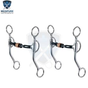 Marca personalizada Reinsman All Around Bit Broca de boca de caballo de acero inoxidable Equipo ecuestre de entrenamiento occidental Proveedor OEM - Product Image 2