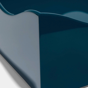 Bandeja de laca premium con acabado refinado de alto brillo, bandeja decorativa lacada, perfecta para el estilo moderno del interior del hogar. - Product Image 3