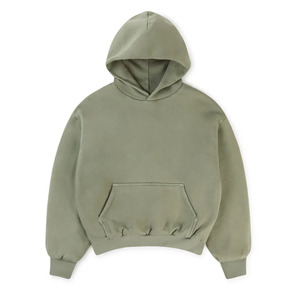 เสื้อฮู้ดดี้สไตล์วินเทจ ล้างสีแบบแอซิดวอช ผ้าเฟรนช์เทอร์รี่หนา 450 กรัม พร้อมโลโก้สั่งทำพิเศษ สวมใส่สบายๆ สไตล์สตรีทแวร์ - Product Image 1