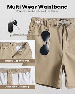 Pantalones Cortos Deportivos de Nailon con Cintura Elástica Personalizada para Hombre, Talla Grande, para Correr, Hacer Ejercicio, Gimnasio - Product Image 3