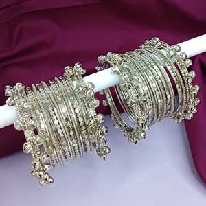 Conjunto de Pulsera y Brazalete de Campanas Oxidadas de Alta Calidad, Estilo Bohemio Antiguo, Joyería de Moda India para Mujer - Product Image 1