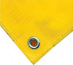 Bâche de protection personnalisée, durable, imperméable, en PE/PVC, tissée, résistante aux UV, pour usage extérieur, chantier de construction - Product Image 4