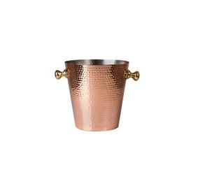 Classic design best look stainless steel wine chiller <b>ice</b> <b>bucket</b> with handles metal wine cooler <b>bucket</b> with stand made in India - Product Image 6
