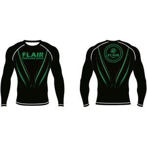 Personnalisé Durable Nylon BJJ Rash Guard Longue Protection UV Anti-UV Compression Chemise Respirant et Confortable - Product Image 5