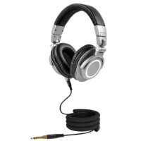 Casque de studio D98, confortable, avec haut-parleurs de 50 mm, bandeau auto-adaptatif, prise jack 6,35 mm, design robuste, filaire, circum-auriculaire, cordon de 220 cm