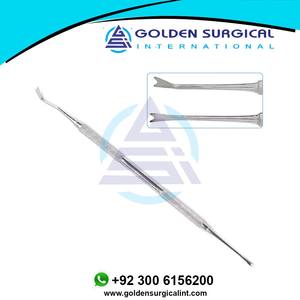 ชุดเครื่องมือทันตกรรมแบบแคบเครื่องมือผ่าตัดสำหรับจัดฟันที่ปลายทั้งสองด้านทำจากสเตนเลสสตีลพร้อมเครื่องขูดโค้ง - Product Image 6