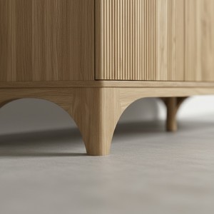 ตู้ข้างเตียงทรงเสา สีธรรมชาติ ดีไซน์ทันสมัยและมีสไตล์ - Product Image 6