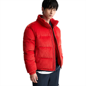 <b>Men's</b> Puffer <b>Jackets</b> OEM Custom Stand Collar 100% High Quality <b>Corduroy</b> Padded Puffer Down <b>Jacket</b> for <b>Men</b> 2025 - Product Image 4