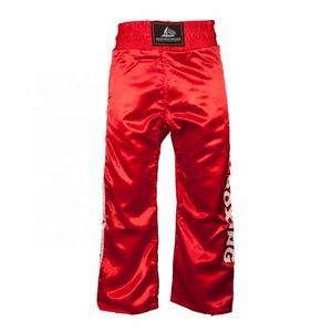 Pantalones Cortos de Kickboxing para Hombre, Pierna Recta, Estilo de Combate Semi-Contacto, 100% Poliéster, Transpirables, de Secado Rápido, Ajustados, para Artes Marciales - Product Image 2