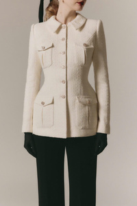 เสื้อแจ็กเก็ต AMARA สำหรับผู้หญิงเสื้อผ้าผู้หญิงสไตล์หรูหราบริการผลิตในเวียดนาม - Product Image 5