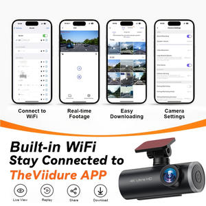 Dashcam per Auto a <span class=keywords><strong>2</strong></span> Canali con Visione a 360 Gradi, Specchietto Retrovisore 4K con GPS, WiFi e Sistema Android - Product Image 3