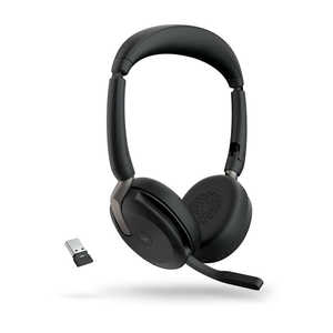 Auriculares Telefónicos Bluetooth Jabra Evolve2 65 Flex Negros con Micrófono - Product Image 3