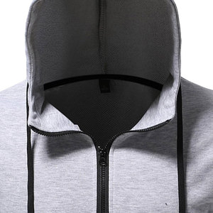 Sweat à capuche pour homme en coton biologique, fabriqué en usine certifiée, exportateur - Product Image 6