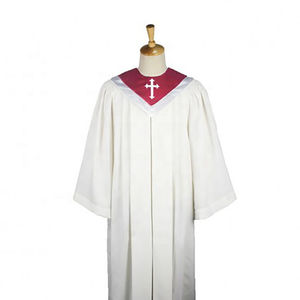 Vente en gros de robe de chœur de luxe costumes d'église et uniformes d'église robes de chœur modernes 2025 robe de chœur - Product Image 2