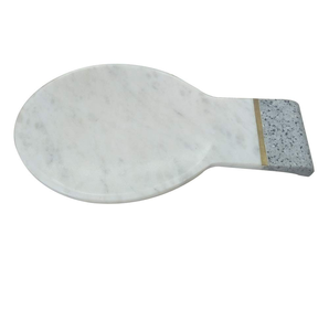 ที่วางช้อนทำด้วยมือที่วางช้อนหินอ่อนสีเขียวธรรมชาติที่วางช้อนอุปกรณ์ในห้องครัวใช้ตกแต่งสำหรับสีขาว - Product Image 5