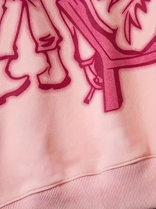 Sweats à capuche en molleton de qualité supérieure pour femmes avec motif imprimé - Product Image 4