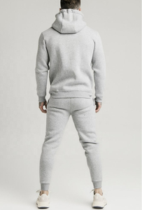 Chándal transpirable y cómodo para correr para hombre, gran oferta, chándales de dos piezas de Color sólido para hombre, 100% algodón, OEM personalizado - Product Image 6