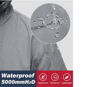 Veste de pluie légère et pliable pour homme, pour le camping d'hiver et les activités de plein air, fermeture éclair, respirante, imperméable, OEM - Product Image 5