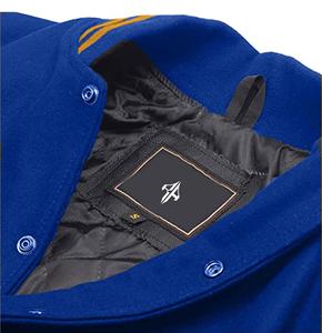 Logo personnalisé veste d'hiver 100% polyester respirant col côtelé veste universitaire nouveau top vente par ATLANTIC - Product Image 6