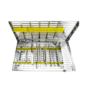 Juego de instrumentos restauradores dentales manuales profesionales para procedimientos de corona y puente con herramientas de dentista de espejo de acero reutilizables - Product Image 6